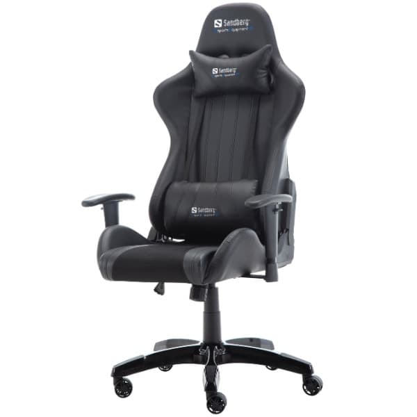 Sandberg Commander Gaming Stol. Sort.