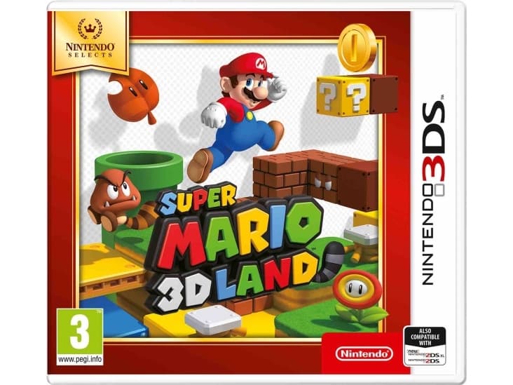3DS Super Mario 3D Land Select
