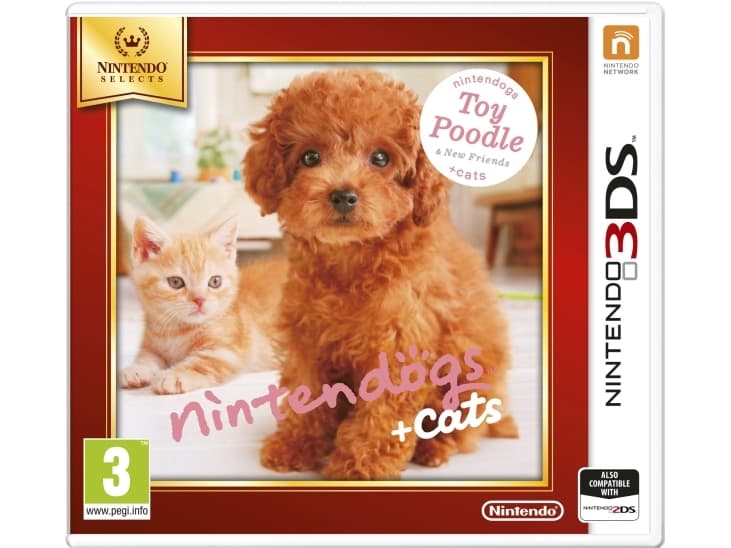 Nintendogs and Cats 3D: Toy Poodle (Select) / 3DS