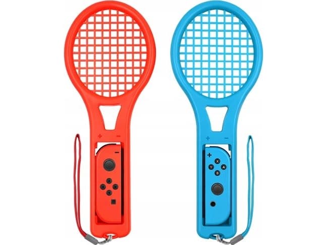MARIGames 2x Tennis Racket On Joy-con For Nintendo Switch