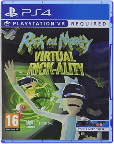Rick and Morty Virtual Rick-Ality Playstation 4