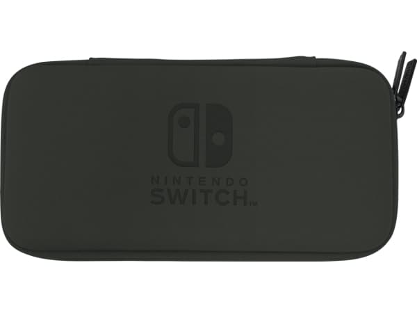 Hori NS2-011U, Hårdt etui, Nintendo, Sort, Nintendo Switch,Nintendo Switch Lite, Støvresistent, Ridseresistent, Lynlås