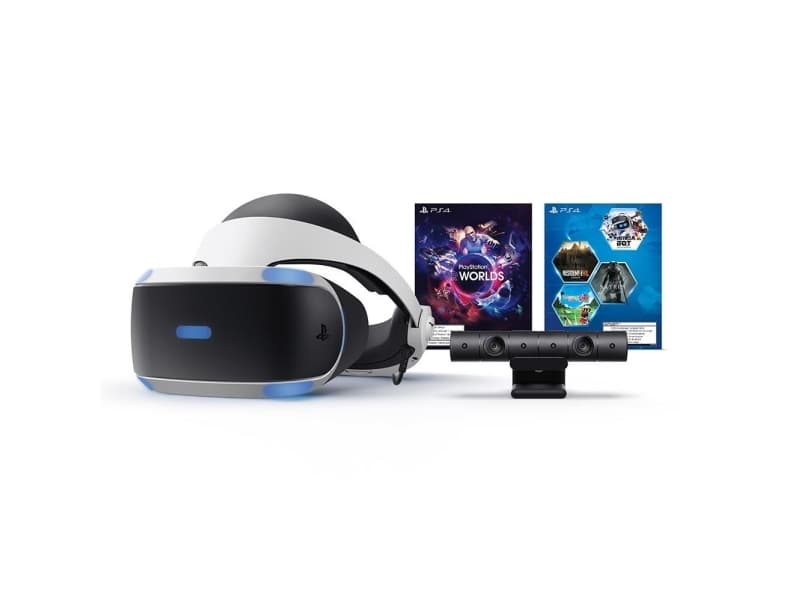Sony VR Bundle Five Game Pack, Svart, Vit, Monoton, Knappar, Digital, AC, 457,2 mm