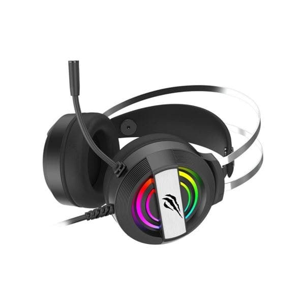 Havit GAMENOTE HV-H2026D RGB Gaming Headphones med LED lys.