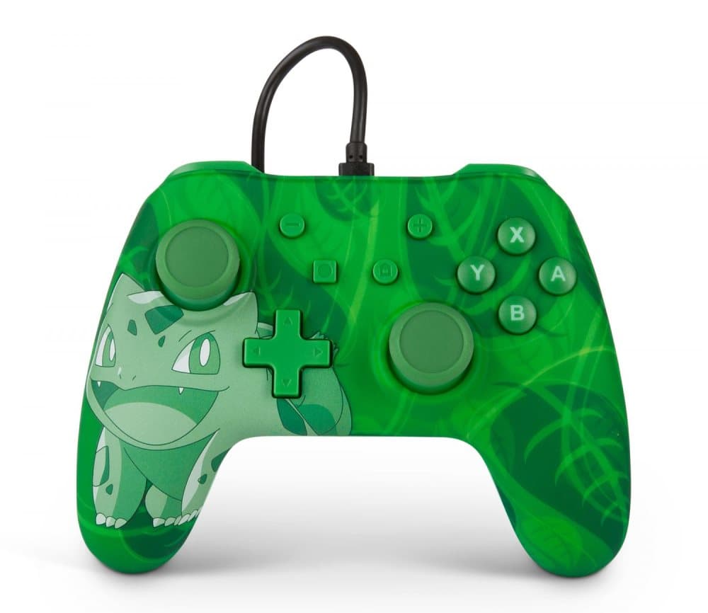 POWERA NSW WIRED CONTROLLER TONAL BULBASAUR
