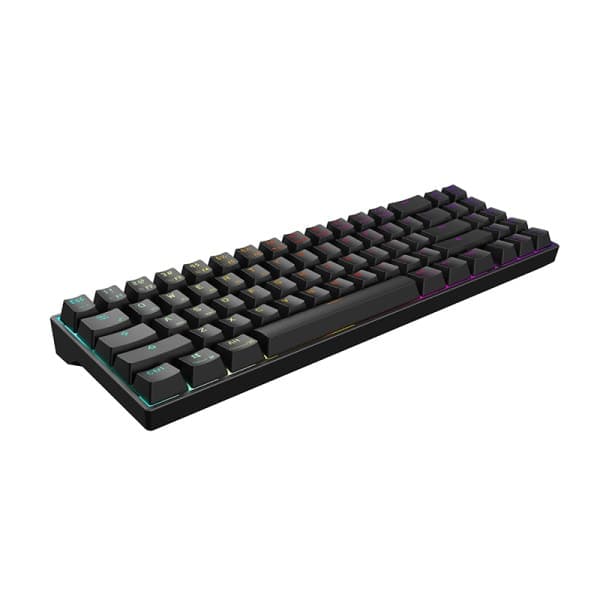 Havit KB496L gaming baggrundsbelyst fuldt mekanisk tastatur. Sort.