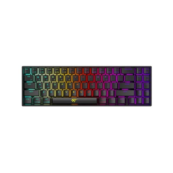 Havit KB496L Gaming Backlit Full mekaniskt tangentbord. Svart.