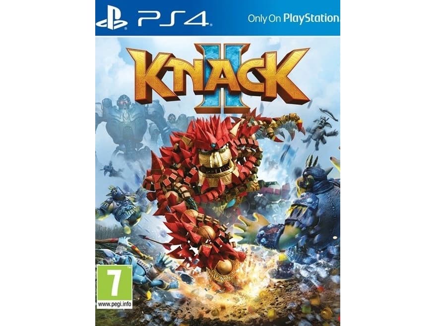 Sony Knack 2, PS4, PlayStation 4, Multiplayer-läget, (Alla 10+)