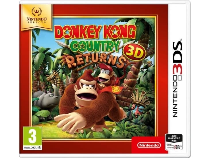 Nintendo 3DS Donkey Kong Country Returns 3D game