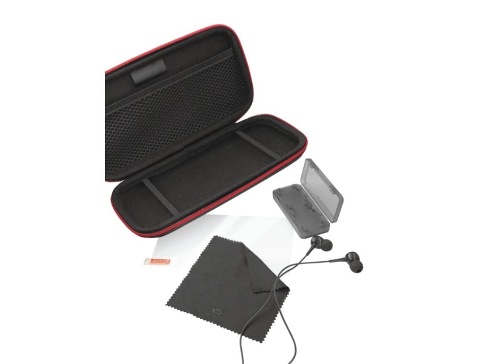 Trust GXT 1241 Tidor XL, Överdrag, Nintendo, Svart, Nintendo Switch Lite, Reptålig, Stöttålig, Dragkedja