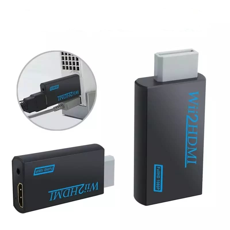 Nintendo Wii till HDMI Adapter