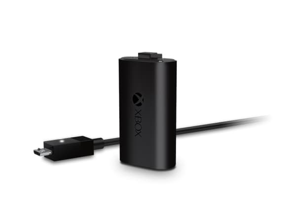 Microsoft Xbox One Play and Charge Kit - Batteriladdare + växelströmsadapter + batteri - Li-Ion - för Xbox One