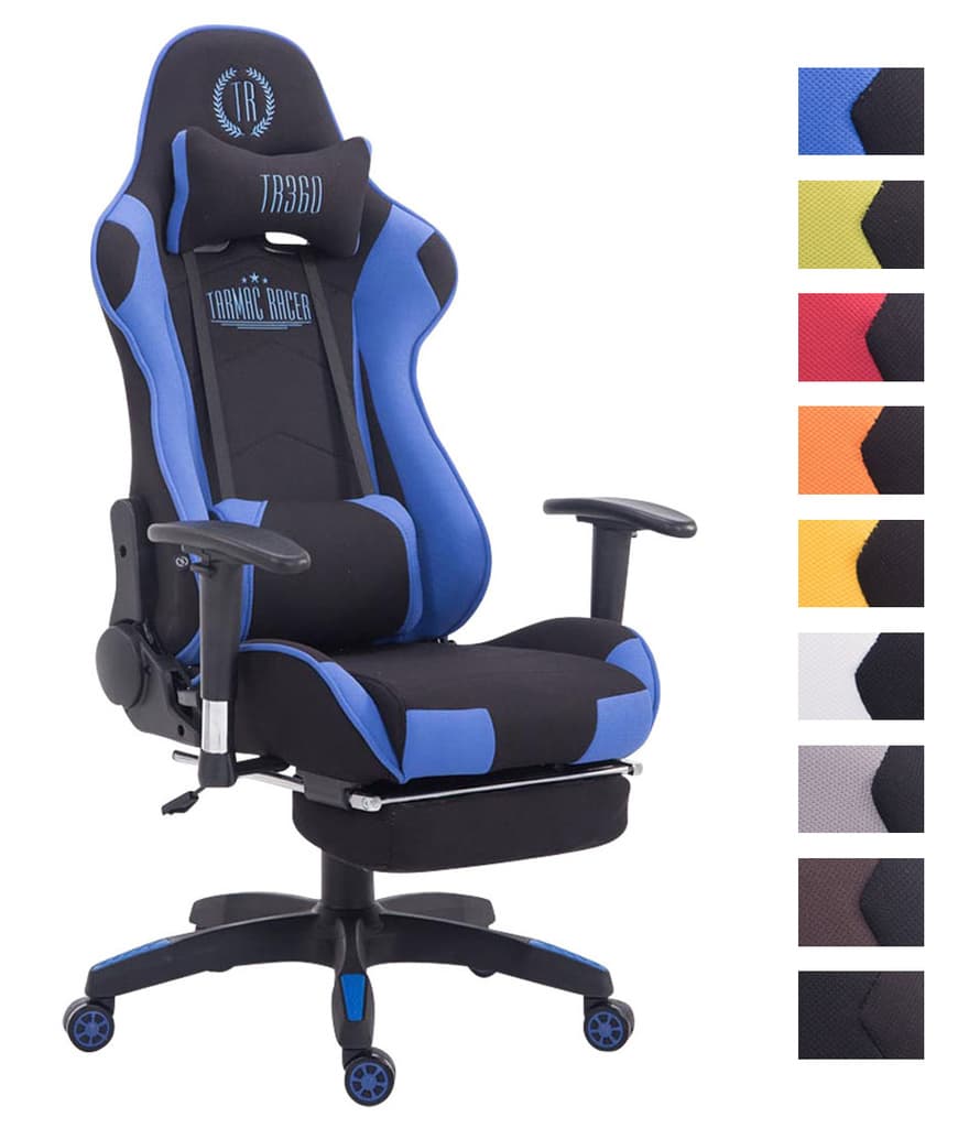 CLP Työtuoli Gaming XL Turbo Keinonahka erillinen jalkatuki