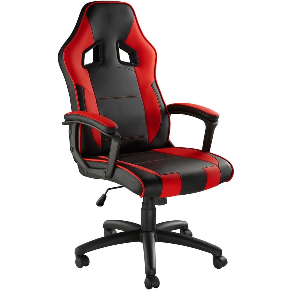 Gamingstol Senpai - svart/röd