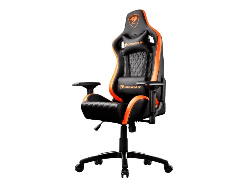 COUGAR Gaming Armor S, Universal spelstol, Universal, 120 kg, Stoppad sits, Stoppat ryggstöd, Stål