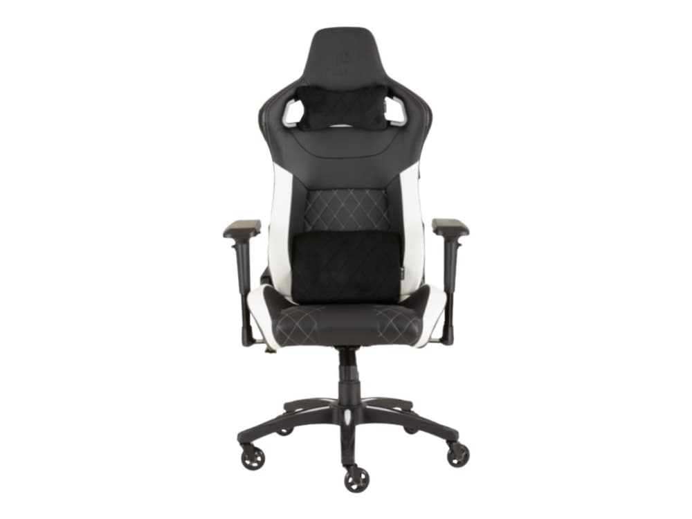 Corsair T1 Race, PC-spelsstol, 120 kg, Tävla, Nylon, Svart, Metall