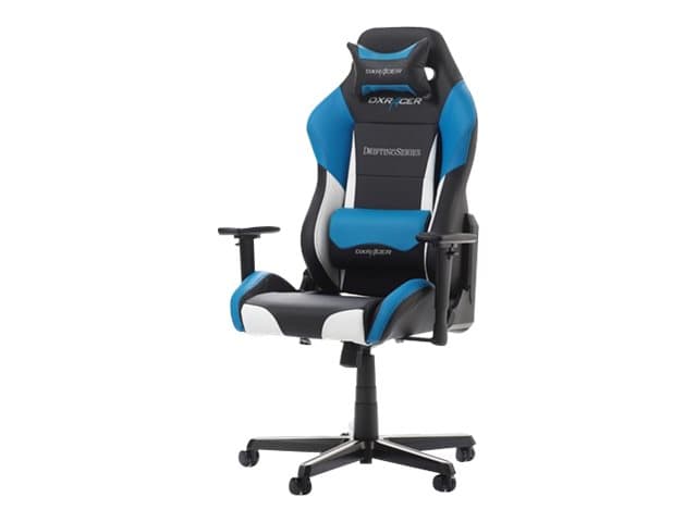 DXRacer Drifting D61-NWB, PC-spelsstol, PC, 150 kg, 145 cm, 175 cm, Black/Blue/White