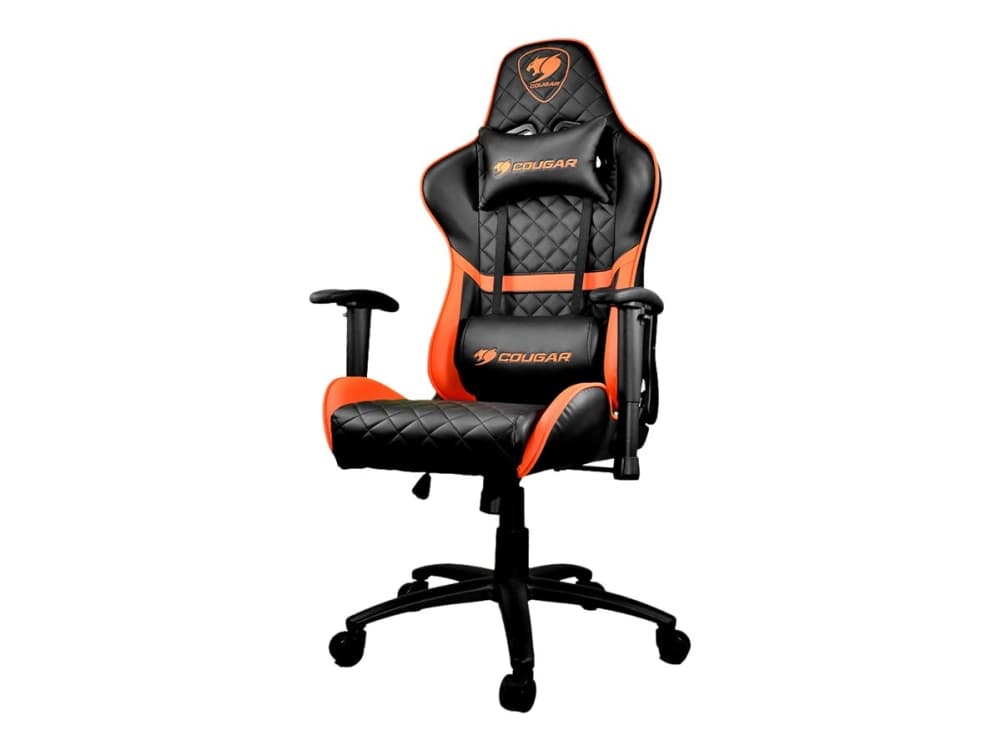 COUGAR Gaming ARMOR ONE BLACK, PC-pelituoli, 120 kg, pehmustettu istuin, Pehmustettu selkänoja, Kilpa-ajo, Musta