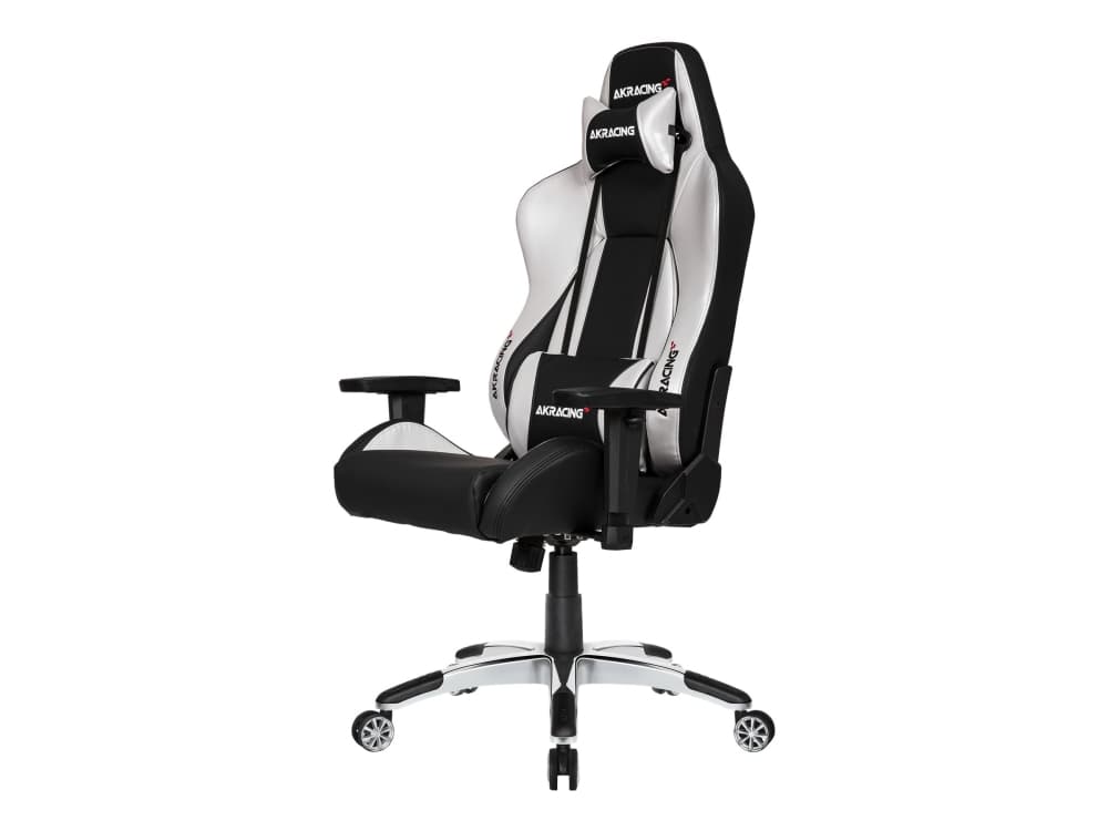 AKRacing Master Premium, Svart, Silver, Svart, Silver, Skum, Skum, Metall, Svart