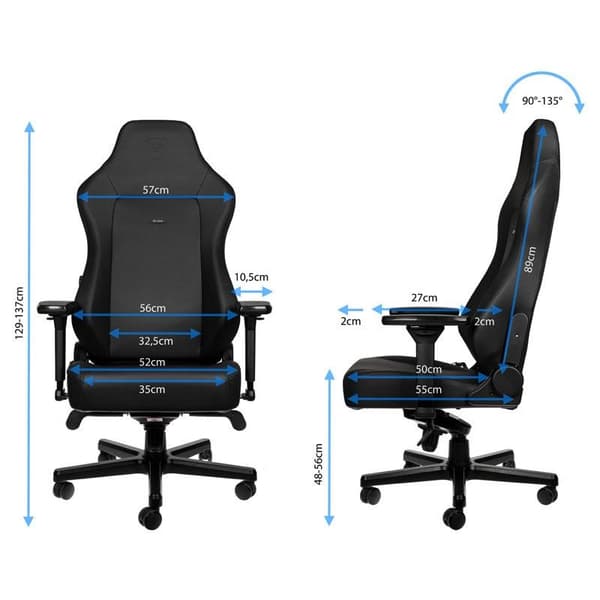 noblechairs HERO Gaming chair - Black Edition