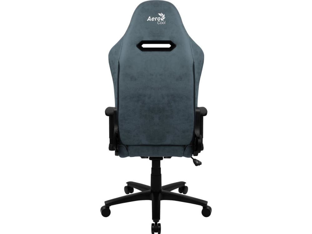 Aerocool DUKE AeroSuede, Yleispelituoli, 150 kg, 125 kg, Nailon, Terästä, Sininen