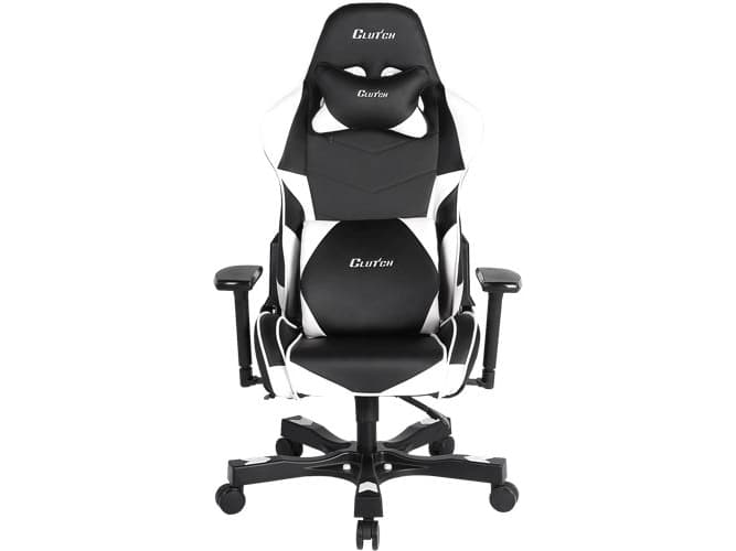 ClutchChairZ Crank Charlie Black and White Chair (CKC11BW)