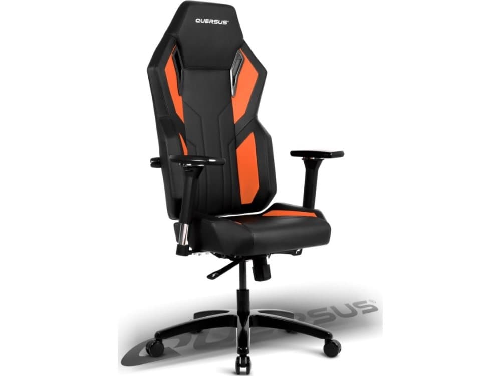Quersus VAOS 502 armchair (Black and Orange)