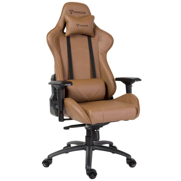 Paracon KNIGHT Pro Gamingstol - PU - Cognac