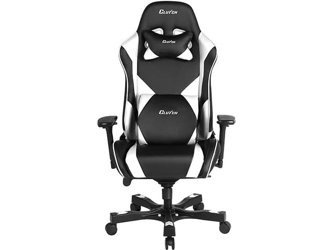 ClutchChairZ Throttle - Echo Premium Black and White model (THE99BW)