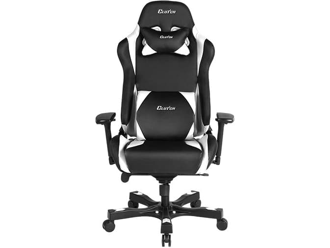 ClutchChairZ Throttle Alpha Premium Black and White (THA99BW)