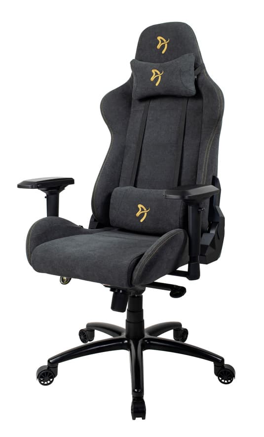 Arozzi Verona Signature Soft Fabric - Gold logo