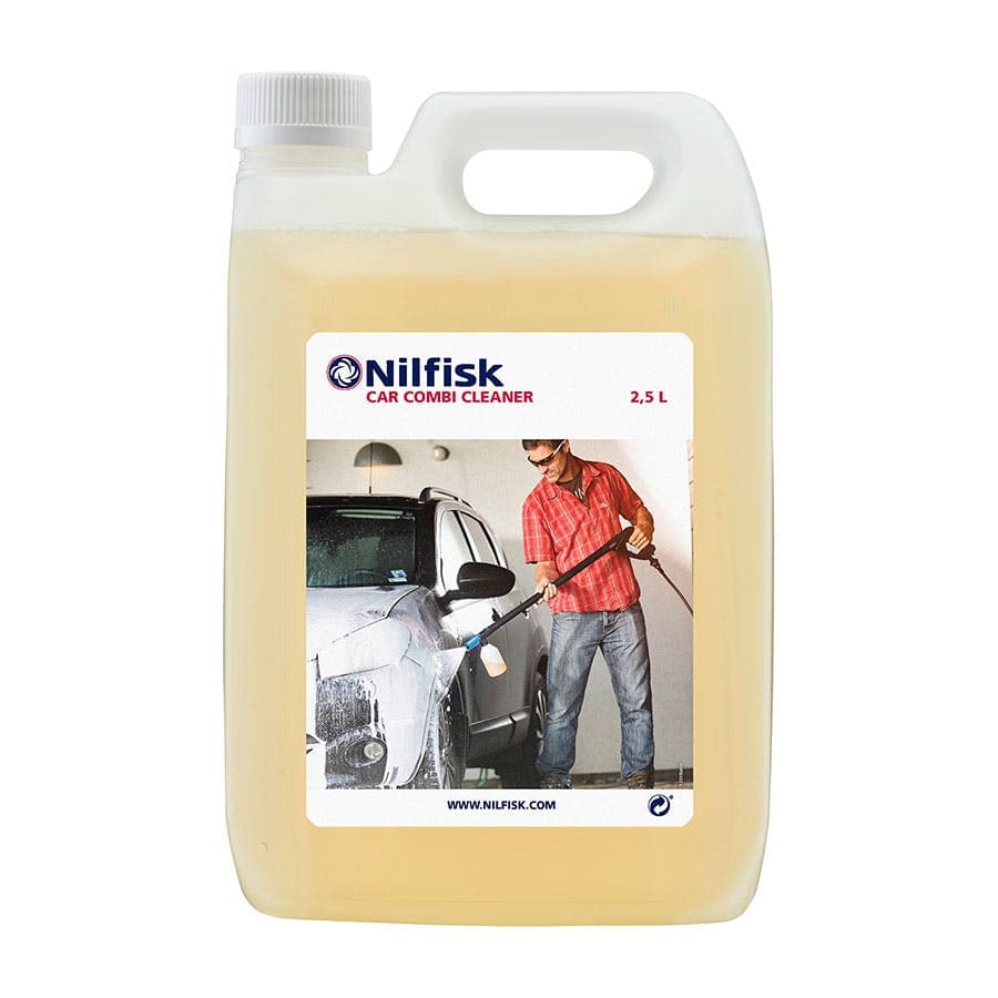 Bilschampo Nilfisk med Vax