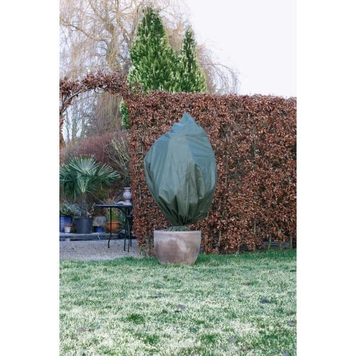 NATUR Vinterskydd 50 g / m² - Ø100 cm x 1,50 m - Grön