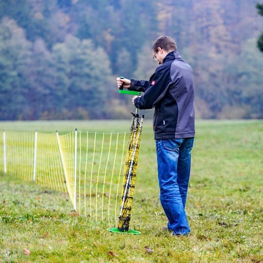 Drej butlernet 125 cm 1 x krank med en stang 3 stykker