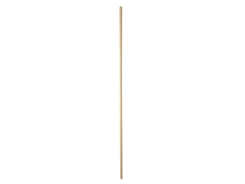 Træskaft, Ø25 mm, 1500 mm, Træ. Træskaft med Ø25 mm, som passer til alle Vikan gadekoste uden socket.