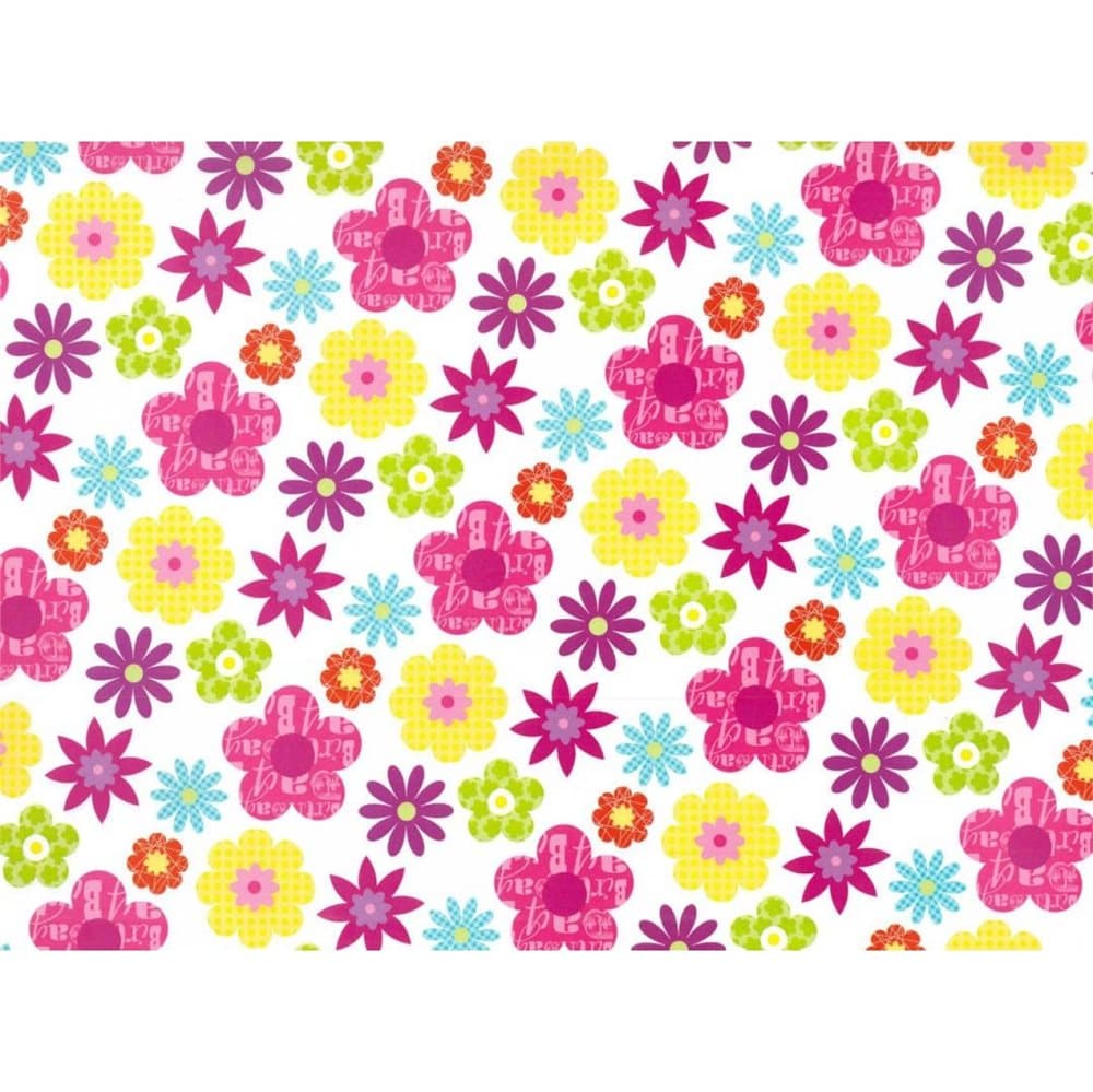 Simon Elvin Flowers Gift Wraps (24 Sheets)