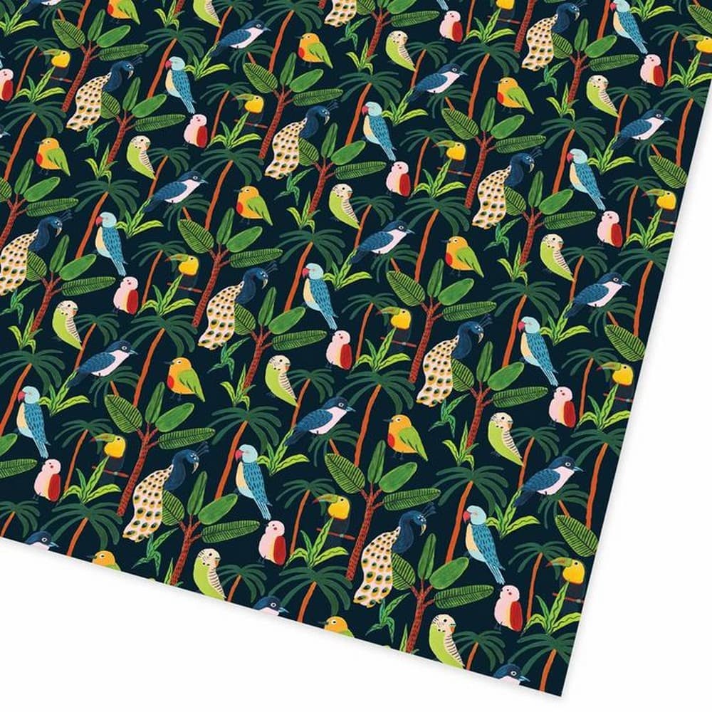 Ohh Deer Jungle Birds Gift Wrap