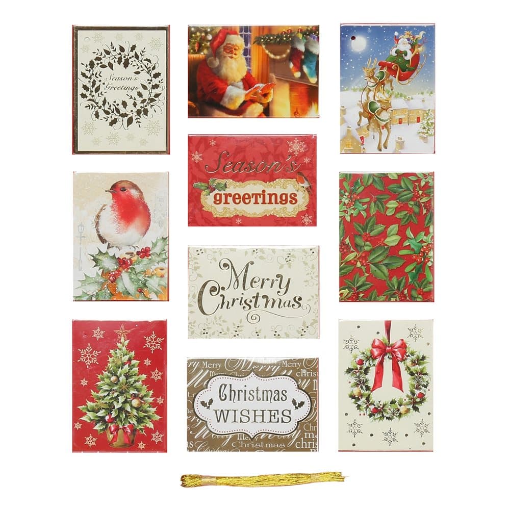 Christmas Shop Foiled Gift Tags (50 Pack)