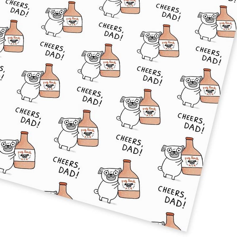 Ohh Deer Cheers Dad Gift Wrap