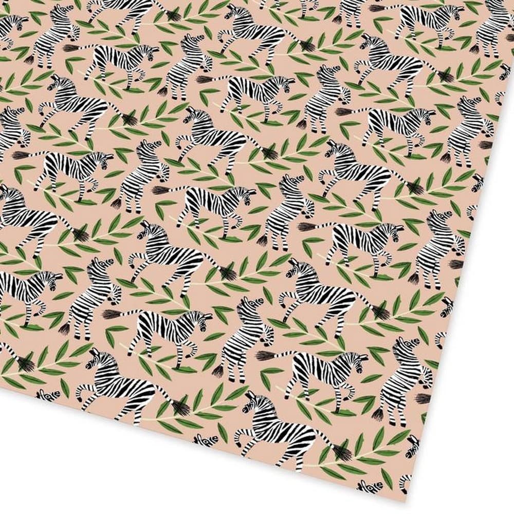 Ohh Deer Zebras Gift Wrap