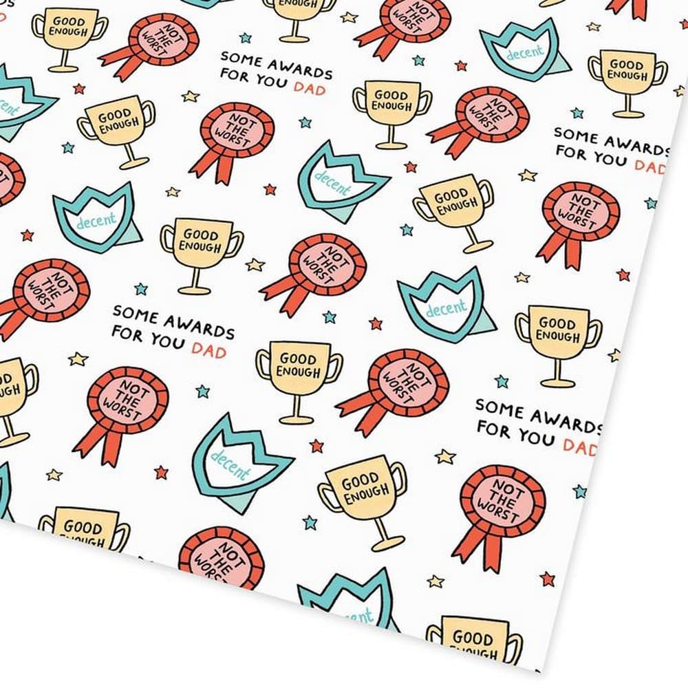 Ohh Deer Dad Awards Gift Wrap