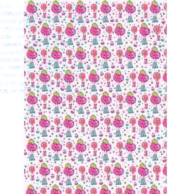 Simon Elvin Balloons And Presents Gift Wraps (24 Sheets)