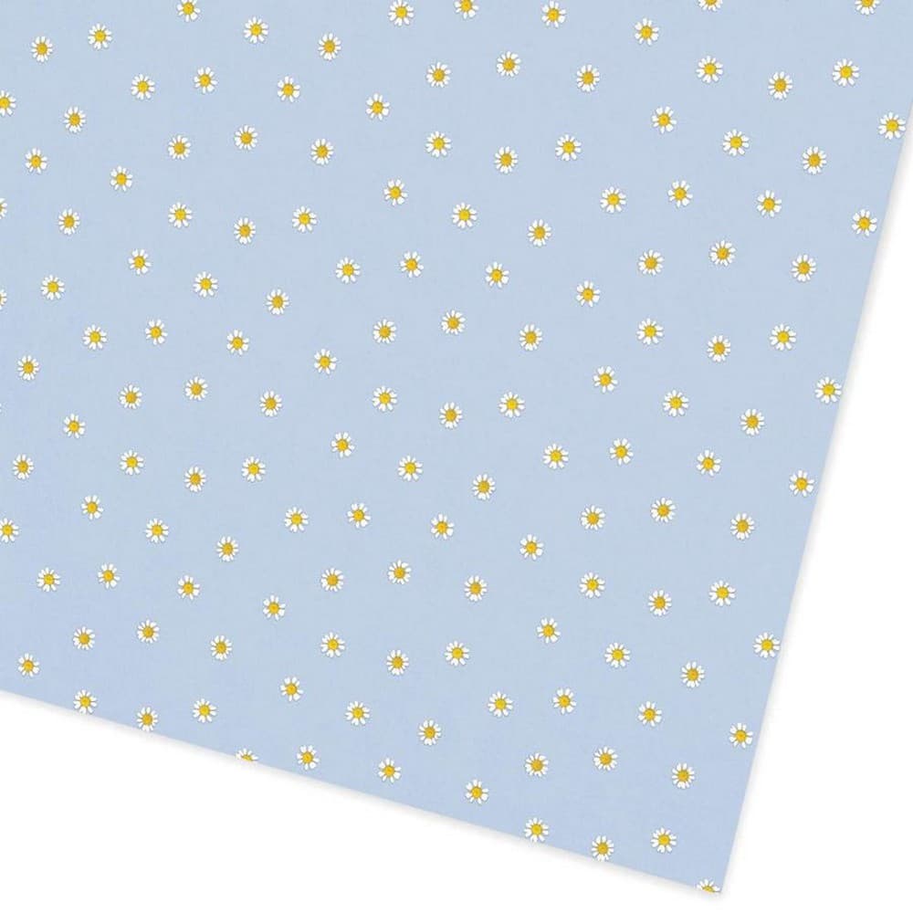 Ohh Deer Blue Daisys Gift Wrap