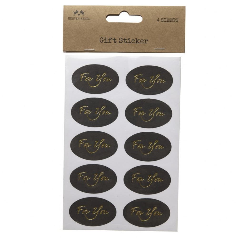 For You Gift Sticker Set (4 Sheets)