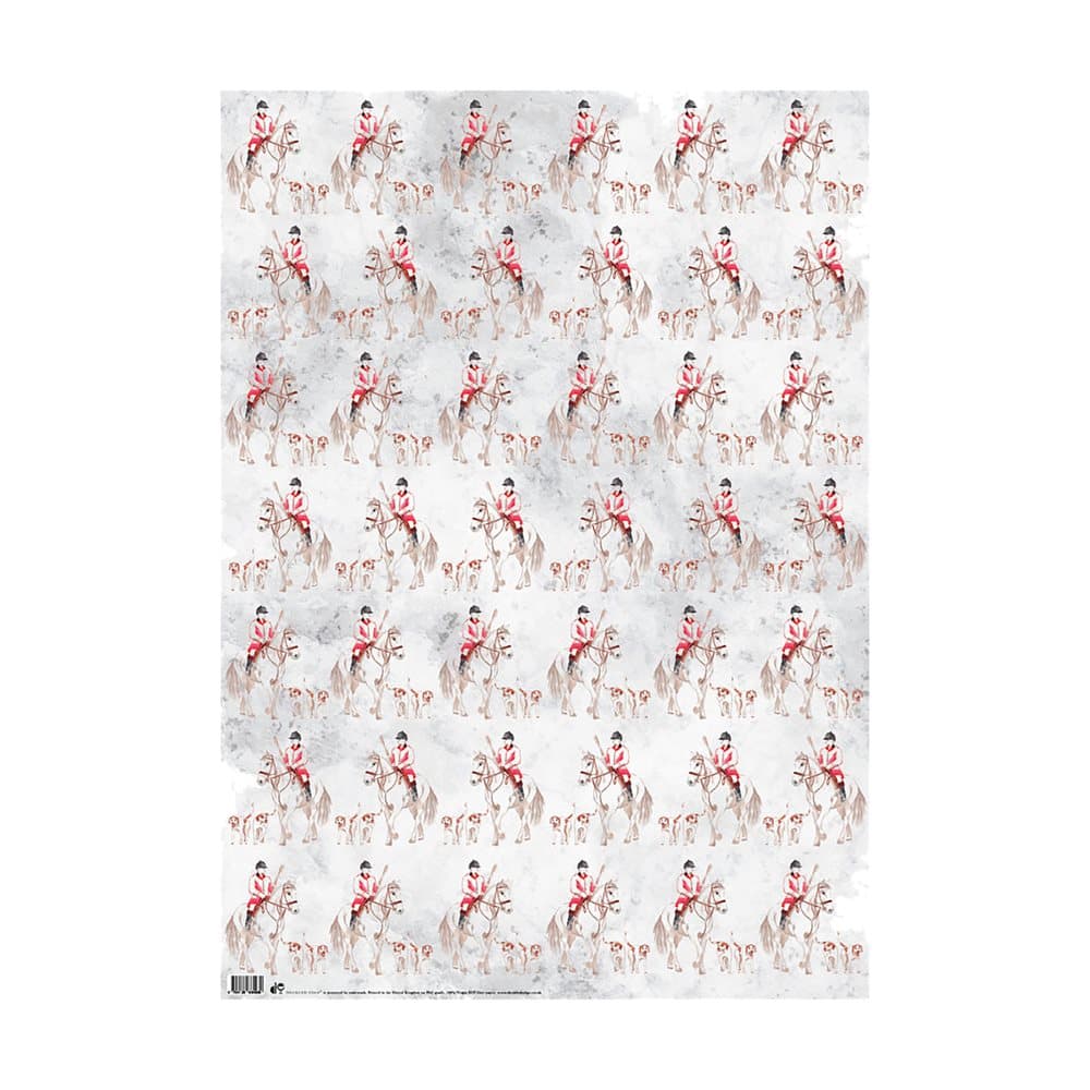Deckled Edge Gift Wrap (Pack Of 2)