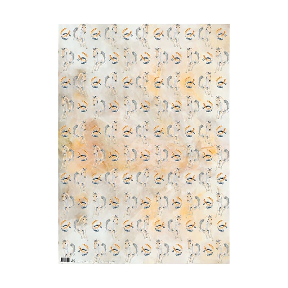 Deckled Edge Gift Wrap (Pack Of 2)