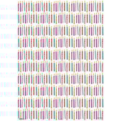 Simon Elvin Candles Gift Wraps (24 Sheets)