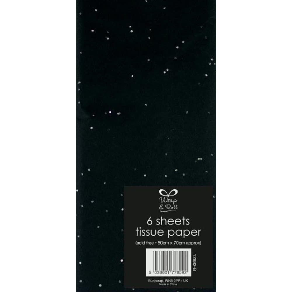 North Pole Glitter Tissue Paper