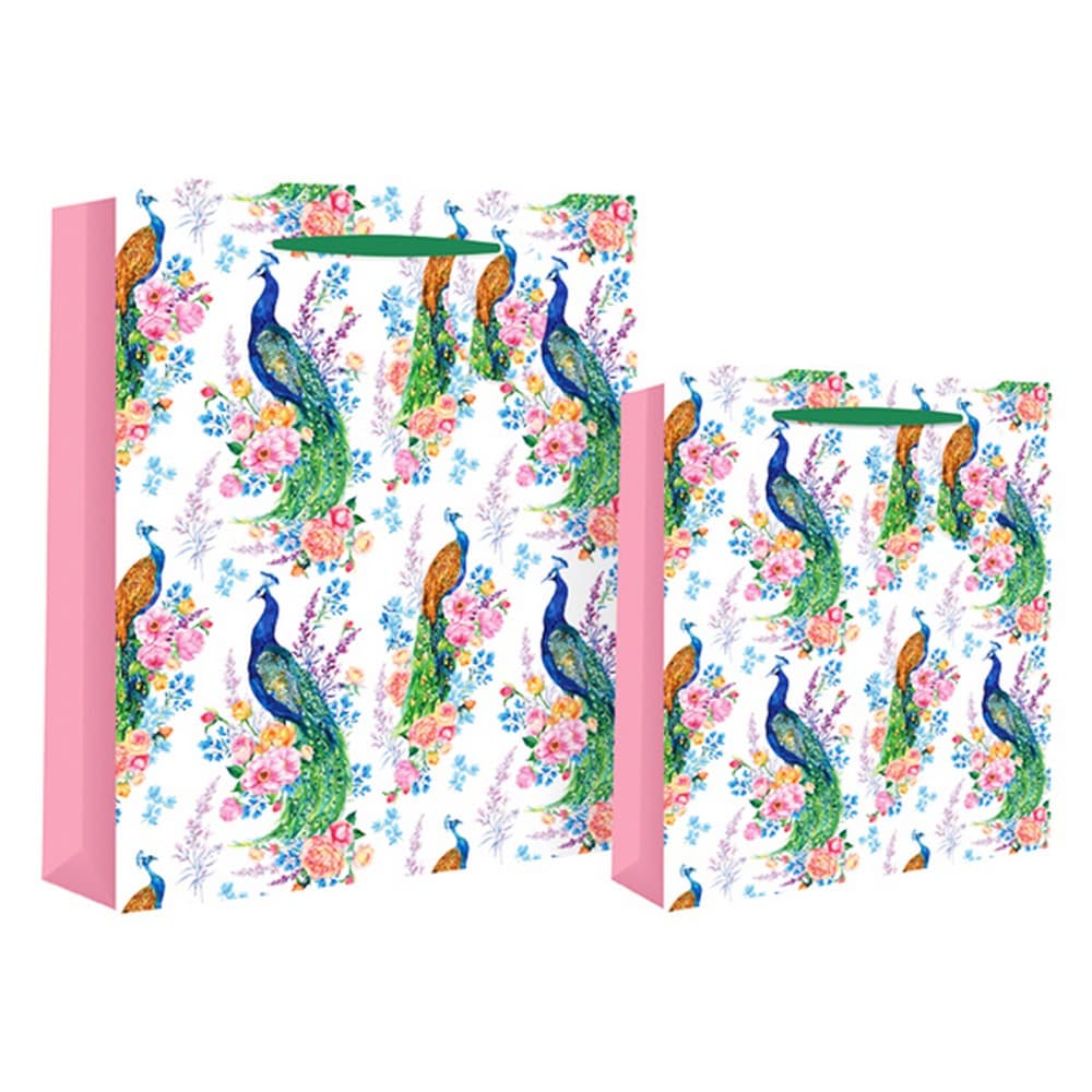 Eurowrap Peacocks Gift Bag
