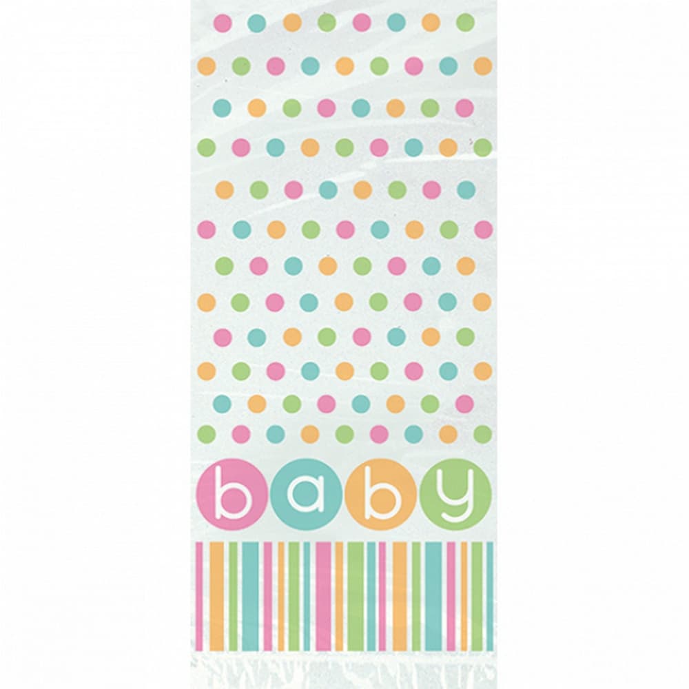 Unique Party Baby Shower/Birthday Gift Bags (Pack of 20)